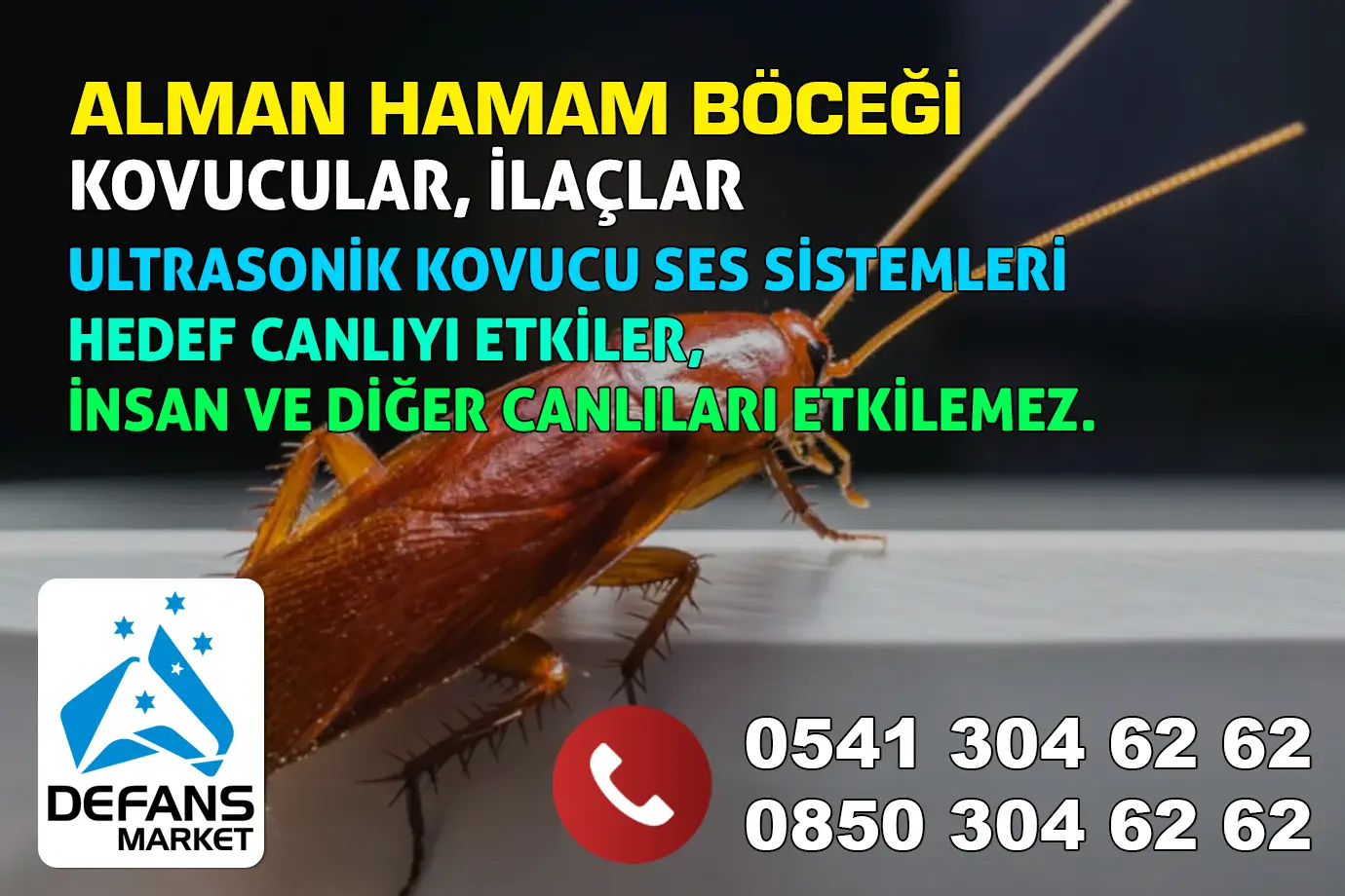 Alman Hamam Böceği Kovucu