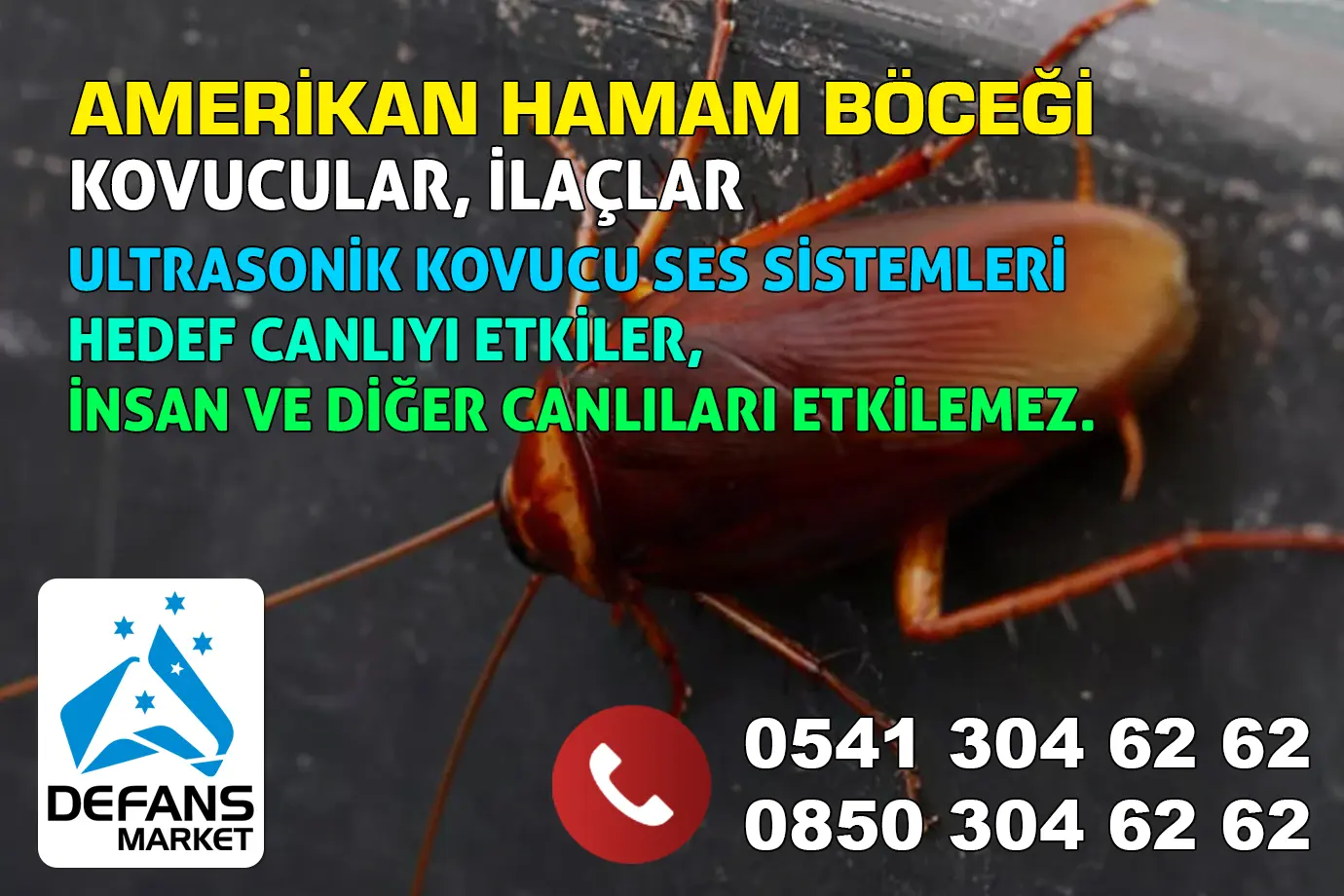Van Amerikan Hamam Böceği Kovucu
