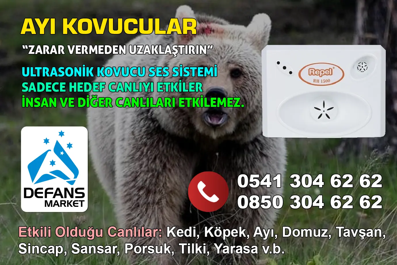 Ayı Kovucu Ayı Kovucu