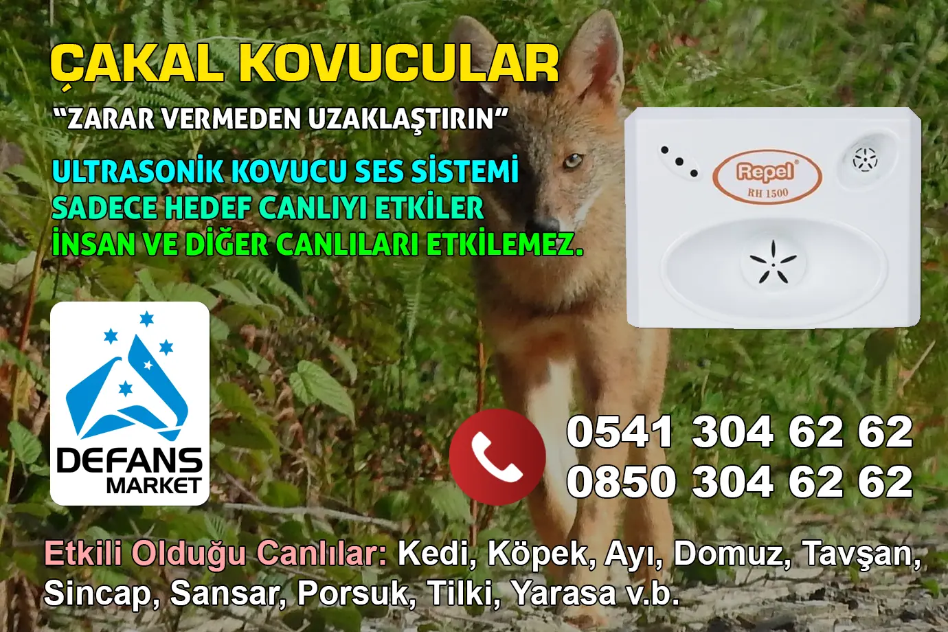 Çakal Kovucu Çakal Kovucu