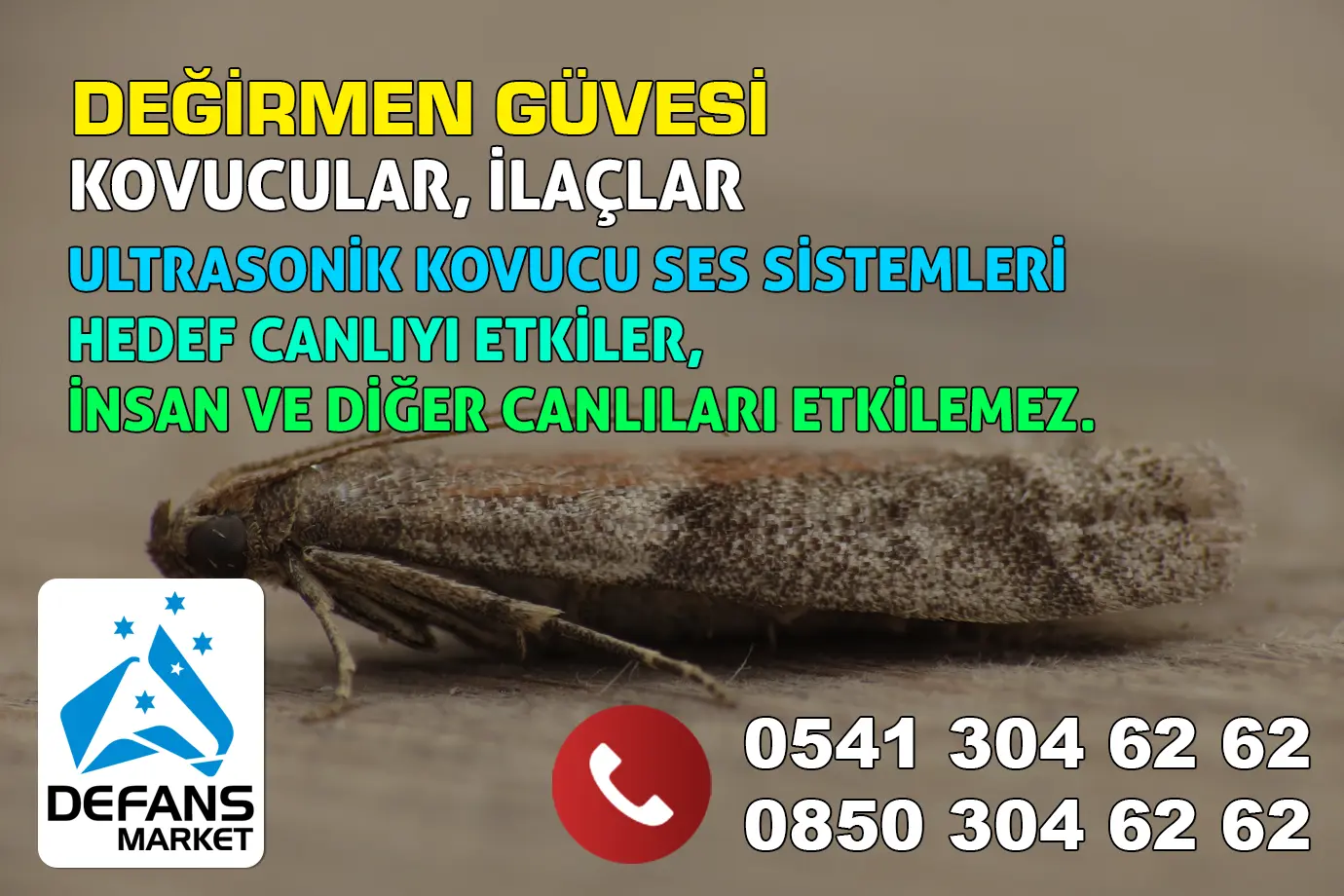 Burdur Değirmen Güvesi Kovucu