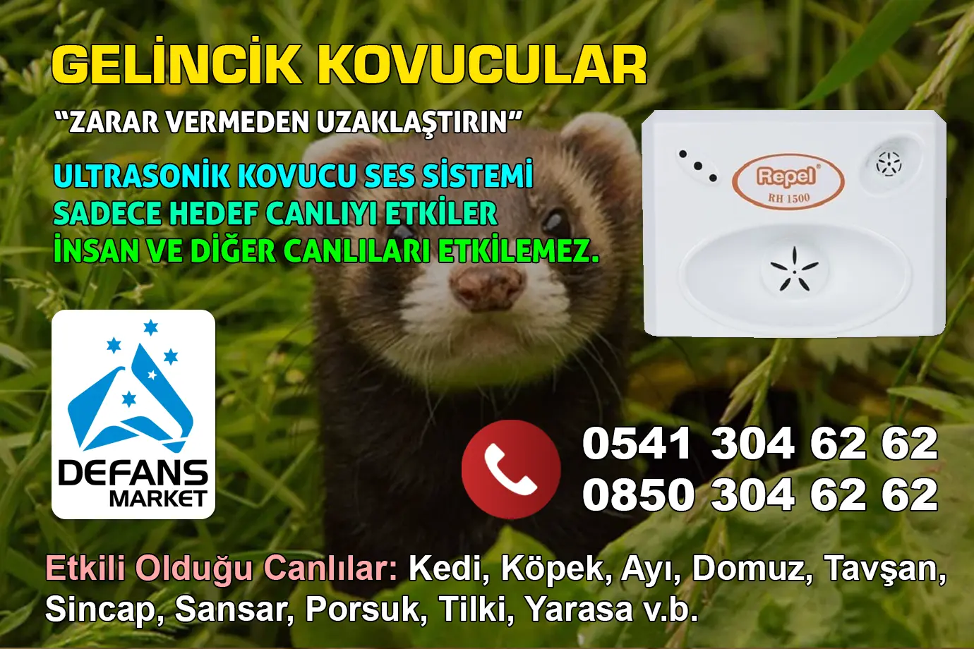 Digor Gelincik Kovucu