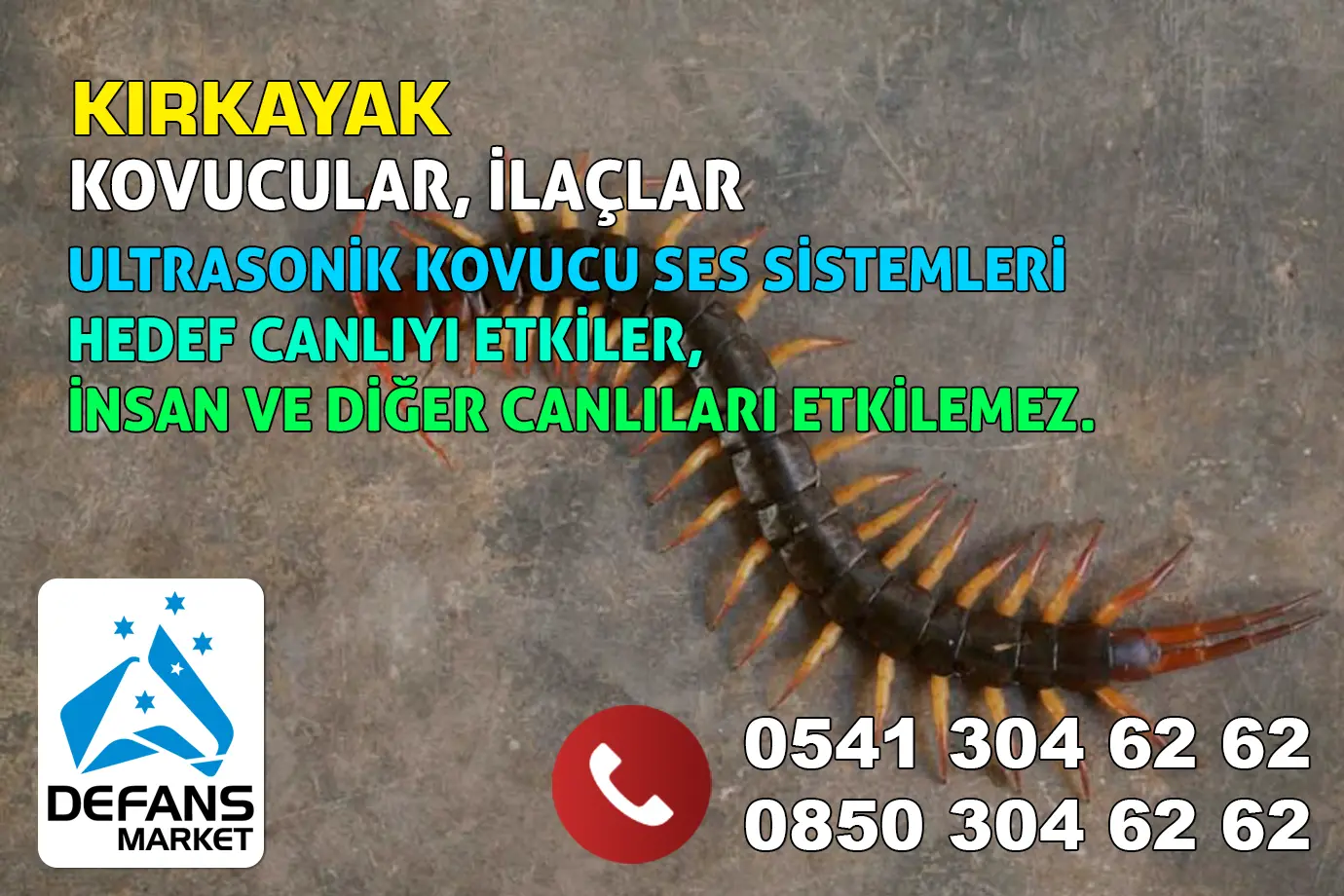 Kahramanmaraş Kırkayak Kovucu