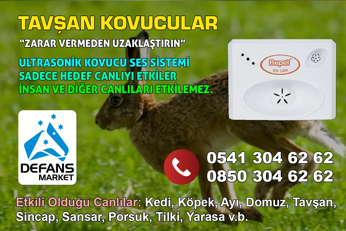 Muğla Tavşan Kovucu