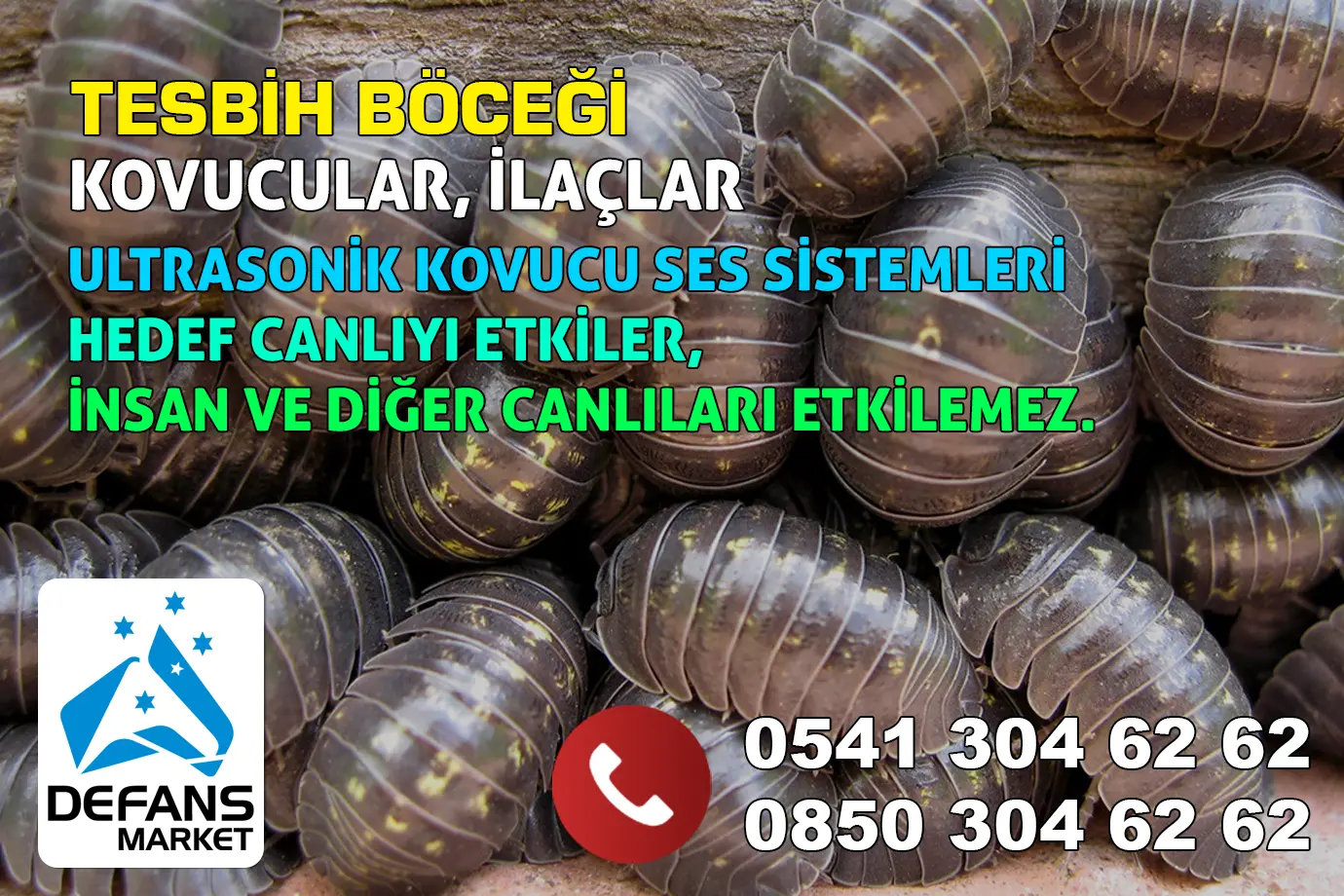 Bolu Tesbih Böceği Kovucu