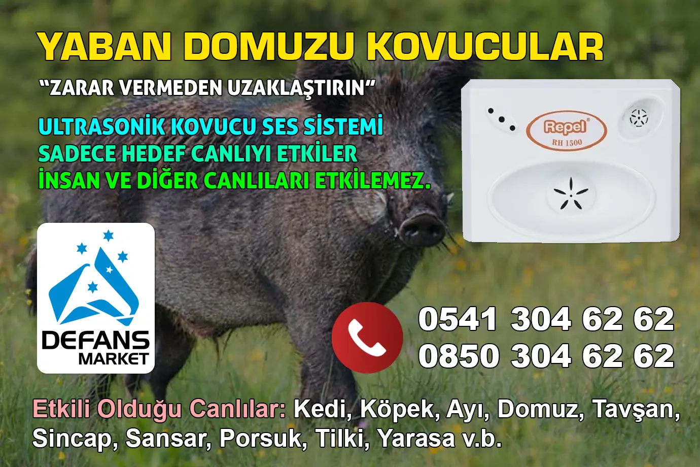 İstanbul Yaban Domuzu Kovucu