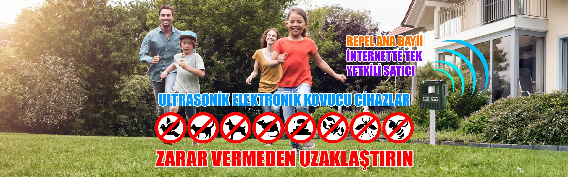 Kedi, Köpek, Kuş, Haşere Kovucu